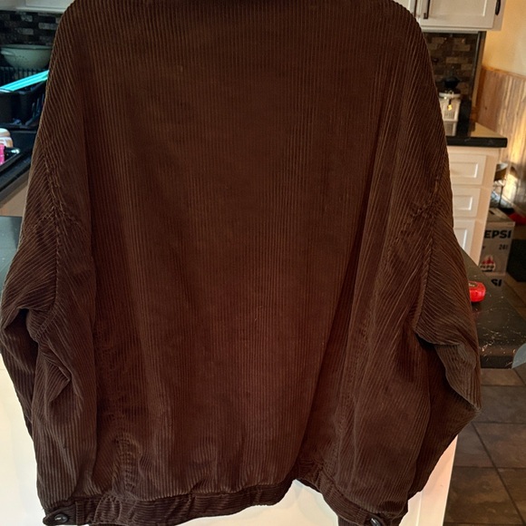 Eddie Bauer Men's Corduroy Jacket in Brown - Picture 5 of 5